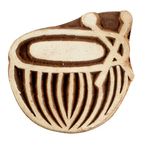 Set of 1 Piece New Wooden Printing Block